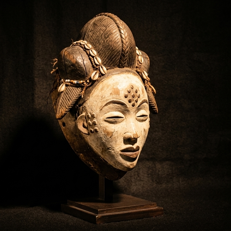 Masque Punu - carré